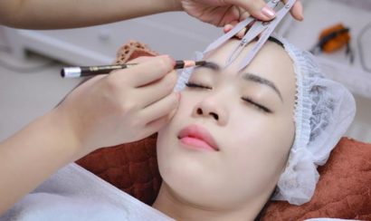 Xác định vị trí nâng chân mày