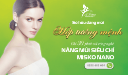 NÂNG MŨI BẰNG CHỈ MISKO NANO