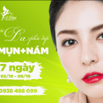 trải nghiệm miễn phí trị mụn trị nám