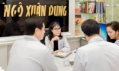 Chẩn đoán vùng cần nâng mũi và lượng filler phù hợp.