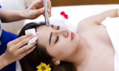 Điện di ION thiết bị điện cam tím